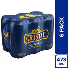 Cerveza Cristal 473ml Six Pack